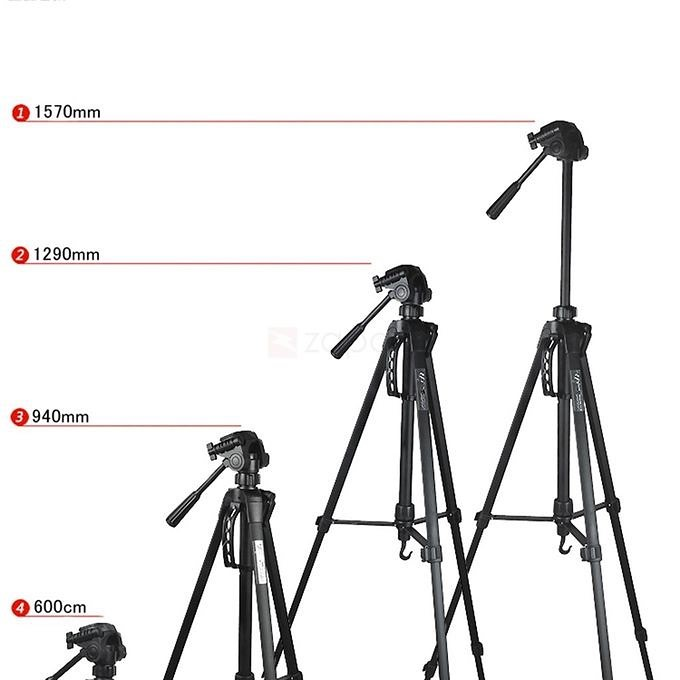 Phụ kiện điện thoại chân đế chụp ảnh ba chân Weifeng 3540